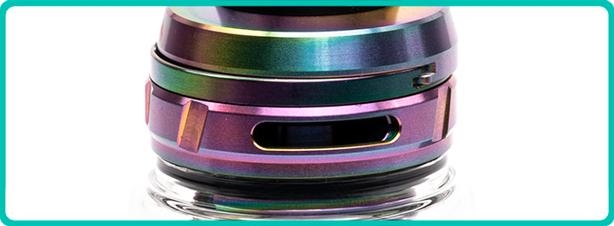 Airflow du Clearomiseur iTank T Dual Mesh Vaporesso